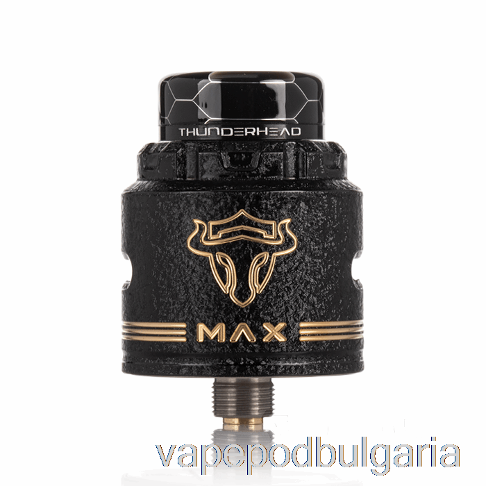 Vape Bulgaria Thunderhead Creatives Tauren Max 25mm Bf Rda месинг черен